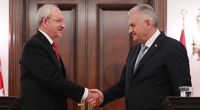 Başbakan Yıldırım'dan Kılıçdaroğlu'na tebrik
