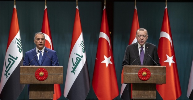 Cumhurbaşkanı Erdoğan, Irak Başbakanı Kazımi ile görüştü