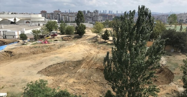 Eyüpsultan'daki parkta İBB ekiplerinin yıkım çalışmaları durduruldu