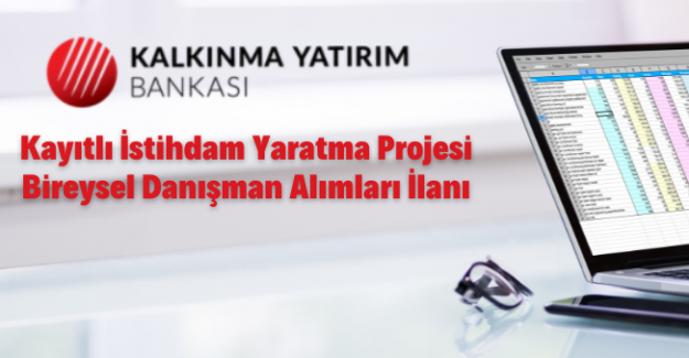 Türkiye Kalkınma ve Yatırım Bankasından personel alım ilanı