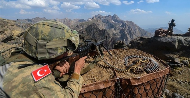 Pençe Yıldırım operasyon bölgesinde 12 PKK'lı terörist etkisiz hale getirildi