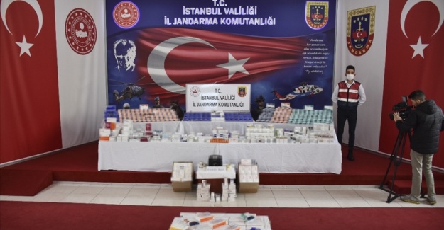 İstanbul'da yasa dışı yollardan getirilen ilaç ele geçirildi