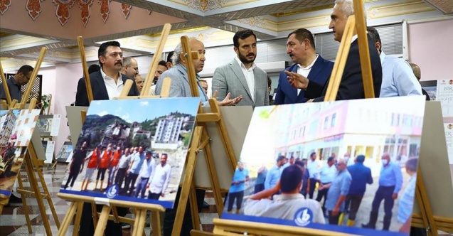 Bozkurt'taki sel felaketini anlatan fotoğraf sergisi İstanbul'da açıldı
