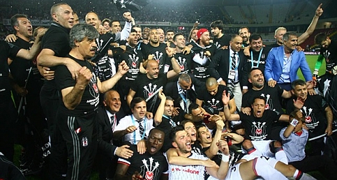 Beşiktaş'ta şampiyonluk sevinci